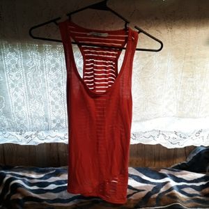 Maurice Red tang top